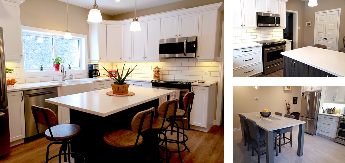beautiful kitchens renovated by First Place Renovations in Ottawa